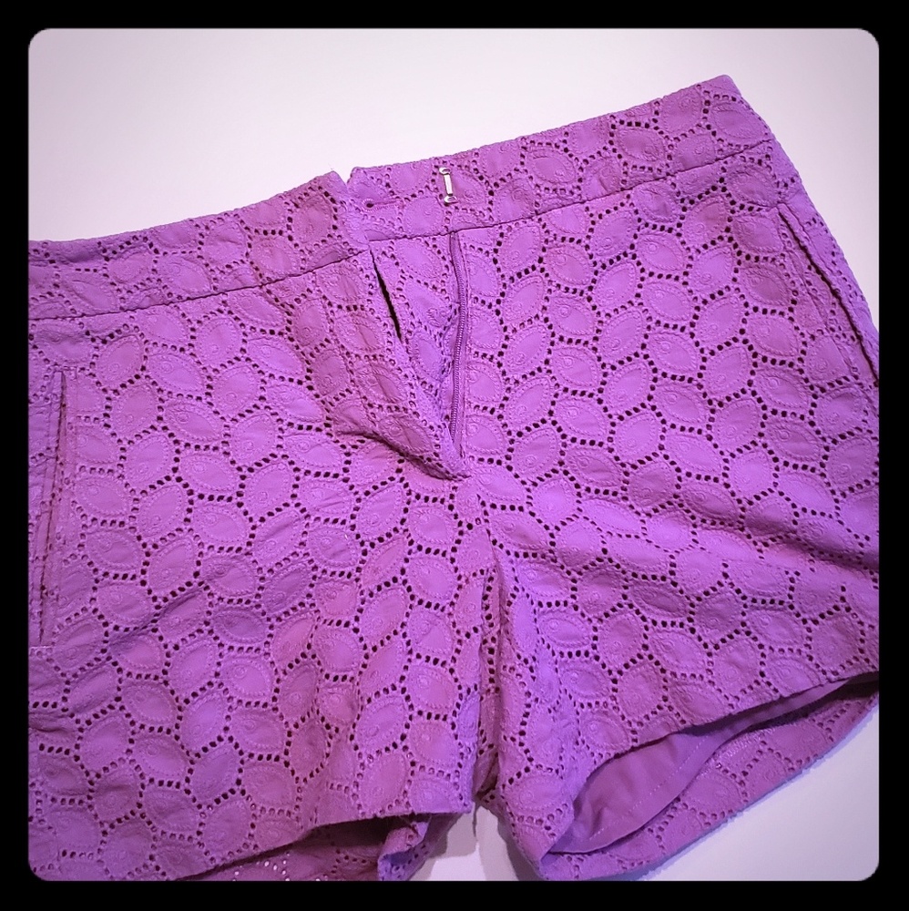 Purple Tommy Hilfiger shorts size 2